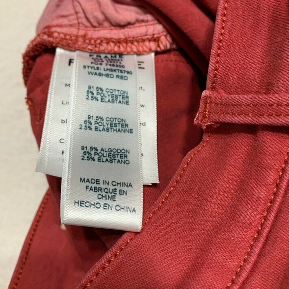 Frame Le High Twisted Seam Skinny Ankle Jeans - Picture 10 of 12